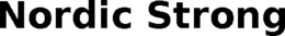 NORDIC STRONG trademark