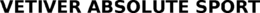 VETIVER ABSOLUTE SPORT trademark