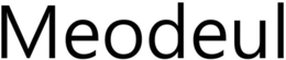 MEODEUL trademark