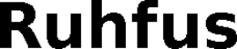 RUHFUS trademark