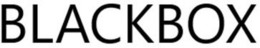 BLACKBOX trademark