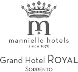 M MANNIELLO HOTELS SINCE 1878 GRAND HOTEL ROYAL SORRENTO trademark