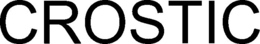 CROSTIC trademark