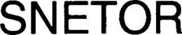 SNETOR trademark