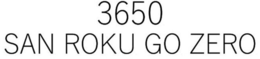 3650 SAN ROKU GO ZERO trademark