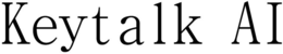 KEYTALK AI trademark