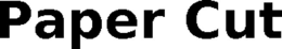 PAPER CUT trademark