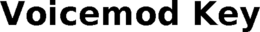 VOICEMOD KEY trademark