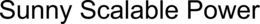 SUNNY SCALABLE POWER trademark