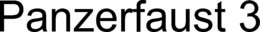 PANZERFAUST 3 trademark