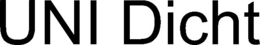 UNI DICHT trademark