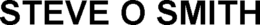 STEVE O SMITH trademark