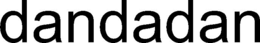 DANDADAN trademark