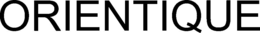 ORIENTIQUE trademark