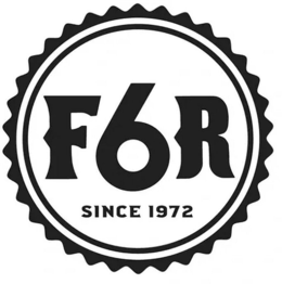 F6R SINCE 1972 trademark