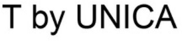 T BY UNICA trademark