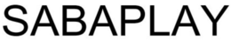 SABAPLAY trademark