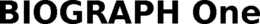 BIOGRAPH ONE trademark