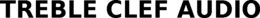 TREBLE CLEF AUDIO trademark