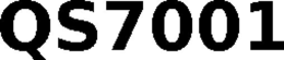 QS7001 trademark