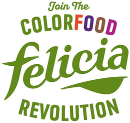 JOIN THE COLORFOOD FELICIA REVOLUTION trademark