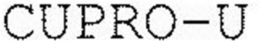 CUPRO-U trademark