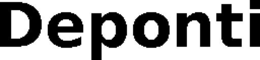DEPONTI trademark