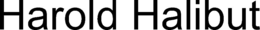 HAROLD HALIBUT trademark