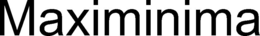 MAXIMINIMA trademark