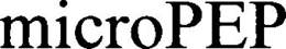 MICROPEP trademark