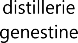 DISTILLERIE GENESTINE trademark