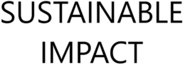 SUSTAINABLE IMPACT trademark