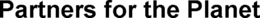 PARTNERS FOR THE PLANET trademark