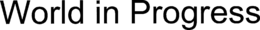 WORLD IN PROGRESS trademark