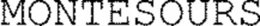 MONTESOURS trademark