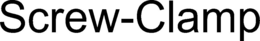 SCREW-CLAMP trademark