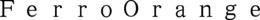 FERROORANGE trademark