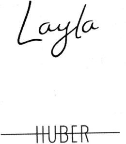 LAYLA HUBER trademark