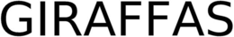GIRAFFAS trademark
