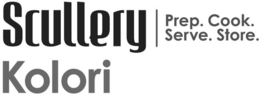 SCULLERY KOLORI PREP. COOK. SERVE. STORE. trademark