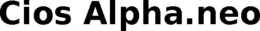 CIOS ALPHA.NEO trademark