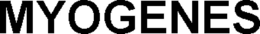 MYOGENES trademark