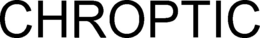 CHROPTIC trademark