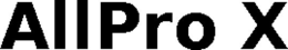 ALLPRO X trademark