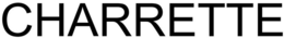 CHARRETTE trademark