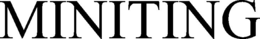 MINITING trademark