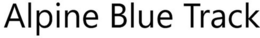ALPINE BLUE TRACK trademark