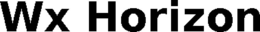 WX HORIZON trademark