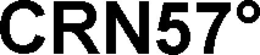 CRN57° trademark