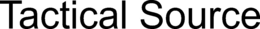 TACTICAL SOURCE trademark